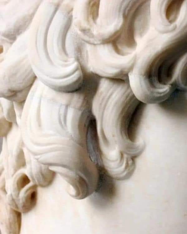 antinousgaygod's tweet photo. 🪷 #Hadrian clearly vetted many of the Antinous statues. Lips, nose, jaw line and curls conformed to stringent standards. Those pouting lips, those copious curls: It can only be #Antinous. Scholarly treatises have been written on the "Lock Scheme" of his hair! #lockscheme. Full details here: https://t.co/sa0l5Nk7eX 🪷