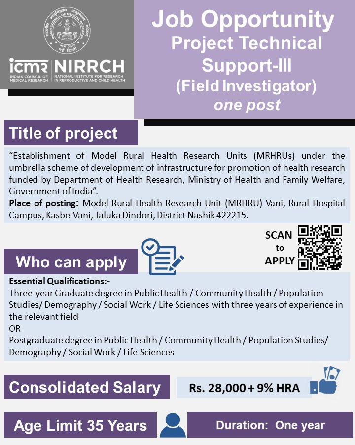ICMR-NIRWoH tweet media