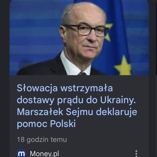 Marszalek #Sejm zachowuje się jakby się szaleju najad.
W czyim imieniu on rozrzuca się polskimi pieniędzmi i Polakami na #Ukraina?
Czy ktoś upoważnił go?