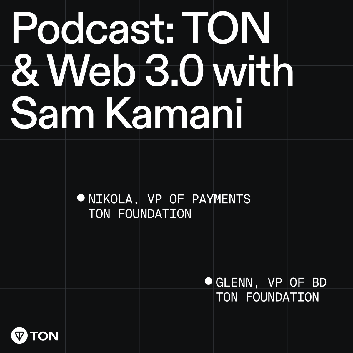 ton_blockchain's tweet photo. Breaking: Direct from Hong Kong - Building Crypto Payments for 1B Telegram Users 💎

Nikola (VP of Payments) and Glenn (VP of Business Development) from TON Foundation sat down with Sam Kamani for a deep dive into TON Pay and the future of on-chain commerce. https://t.co/He9q1r8LLH
