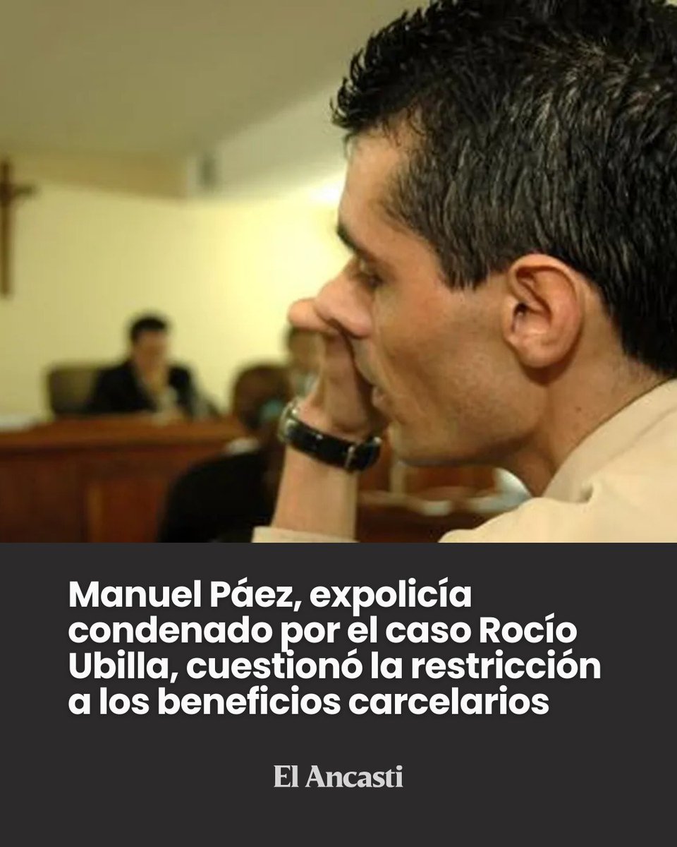 AUDIENCIA DE LA SALA PENAL

⚖ A través de su defensa, presentó un planteo de inconstitucionalidad contra el artículo 14 del Código Penal, que limita el acceso a la libertad condicional para condenados por determinados delitos.

elancasti.com.ar/policiales/cri…