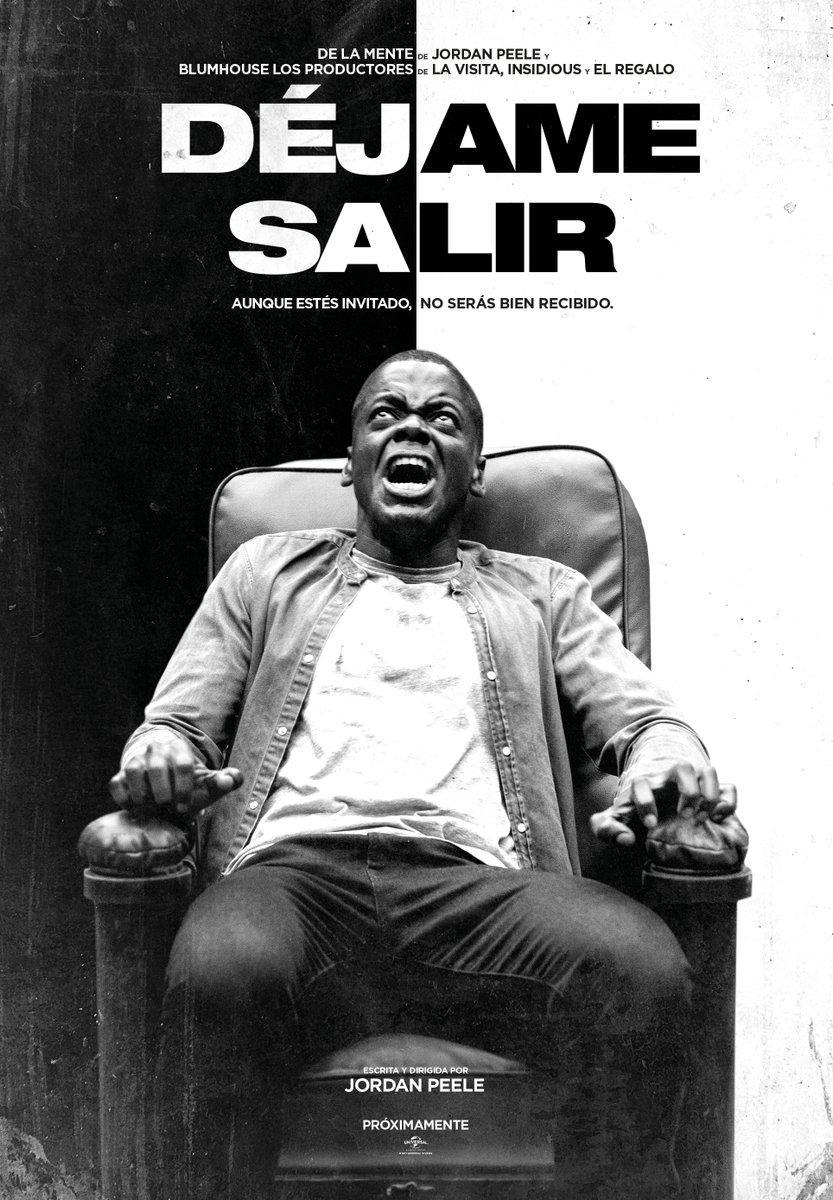 2en1reloj's tweet image. DÉJAME SALIR (GET OUT)

​Nuestra nave llega a una reunión familiar inolvidable, 24 de febrero de 2017. 
Una película que nos gustó mucho.

 ¿Os gustó esta película? ☕👁️
#DejameSalir #GetOut #JordanPeele #CineDeTerror #2en1reloj