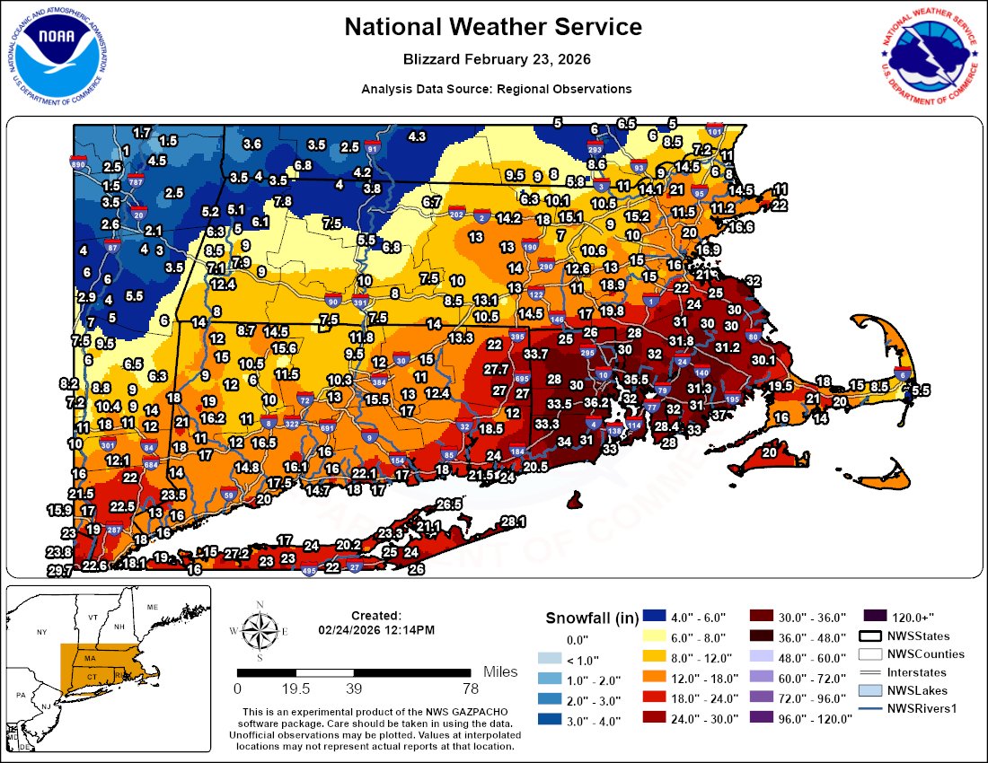 NWS Boston tweet media