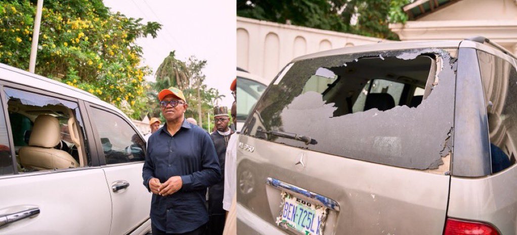 Peter Obi escaped a politically motivated assassination in Edo state. Some people are truly determined to set Nigeria on fire.