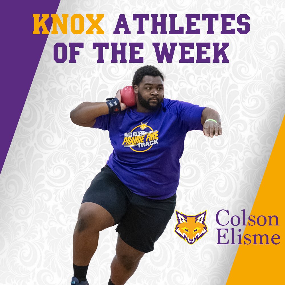 KnoxPrairieFire's tweet photo. This week's Knox Athletes of the Week! https://t.co/T1MlFhIhtS
