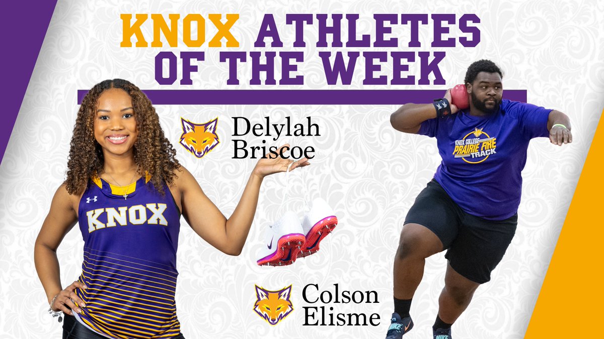 KnoxPrairieFire's tweet photo. This week's Knox Athletes of the Week! https://t.co/T1MlFhIhtS