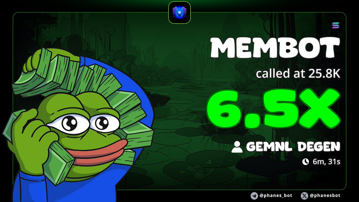 gemnlclub's tweet photo. $MEMBOT #MEMBOT RAN π
CA: F8nY58QdpSgkwWRiKezBLdneVGQt5HwHMSUH5q3Apump
You're not behind.
You're just running without a map.
Get access: https://t.co/bxf2YBqdyy
Free telegram: https://t.co/KoracSQCsX https://t.co/wv7sSy5lYv