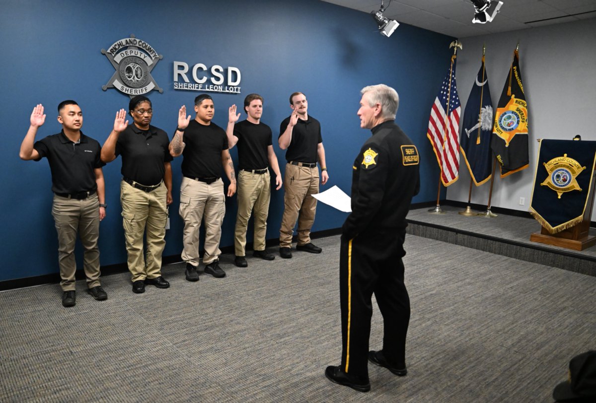 Rcsd Rams Welcome & congratulations to our newest deputies! Sheriff Lott swore ...