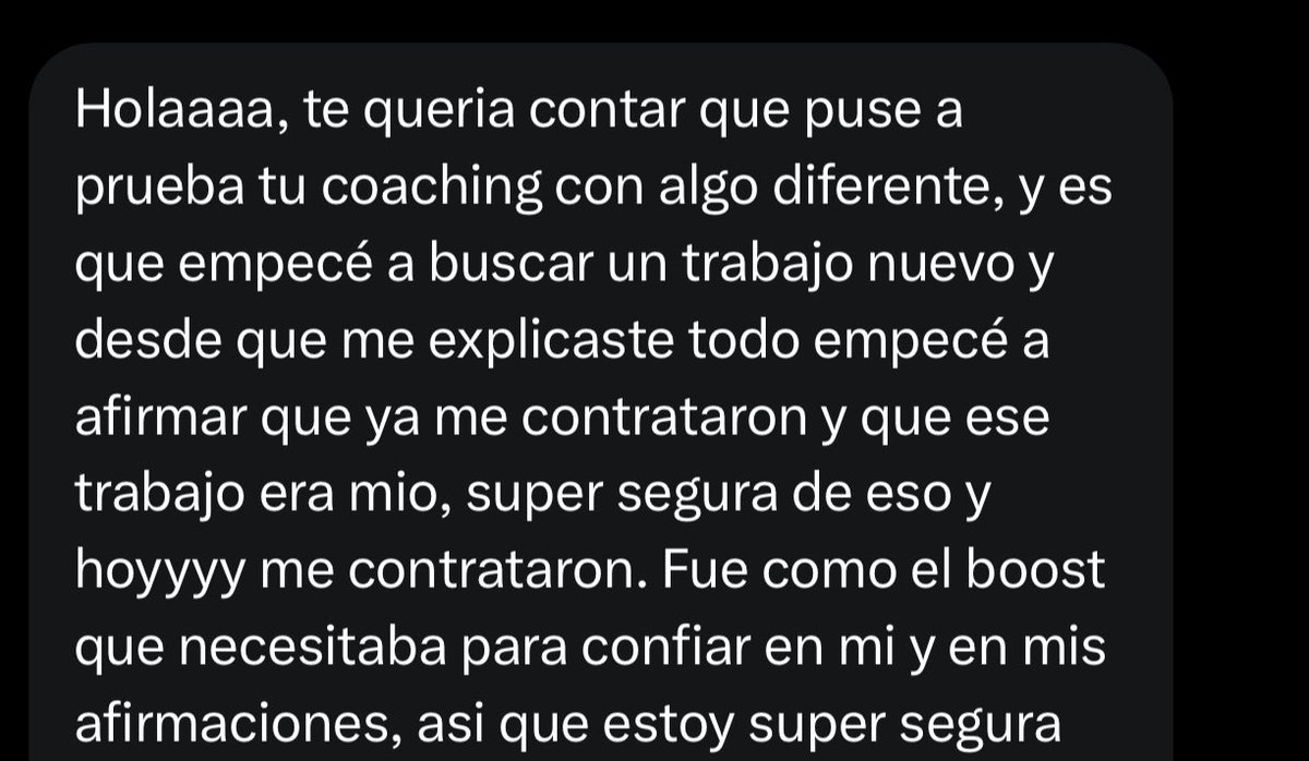 aveces tenemos tantos success stories que se me pasan publicar!! todos recibimos y recibimos🙂‍↕️😎