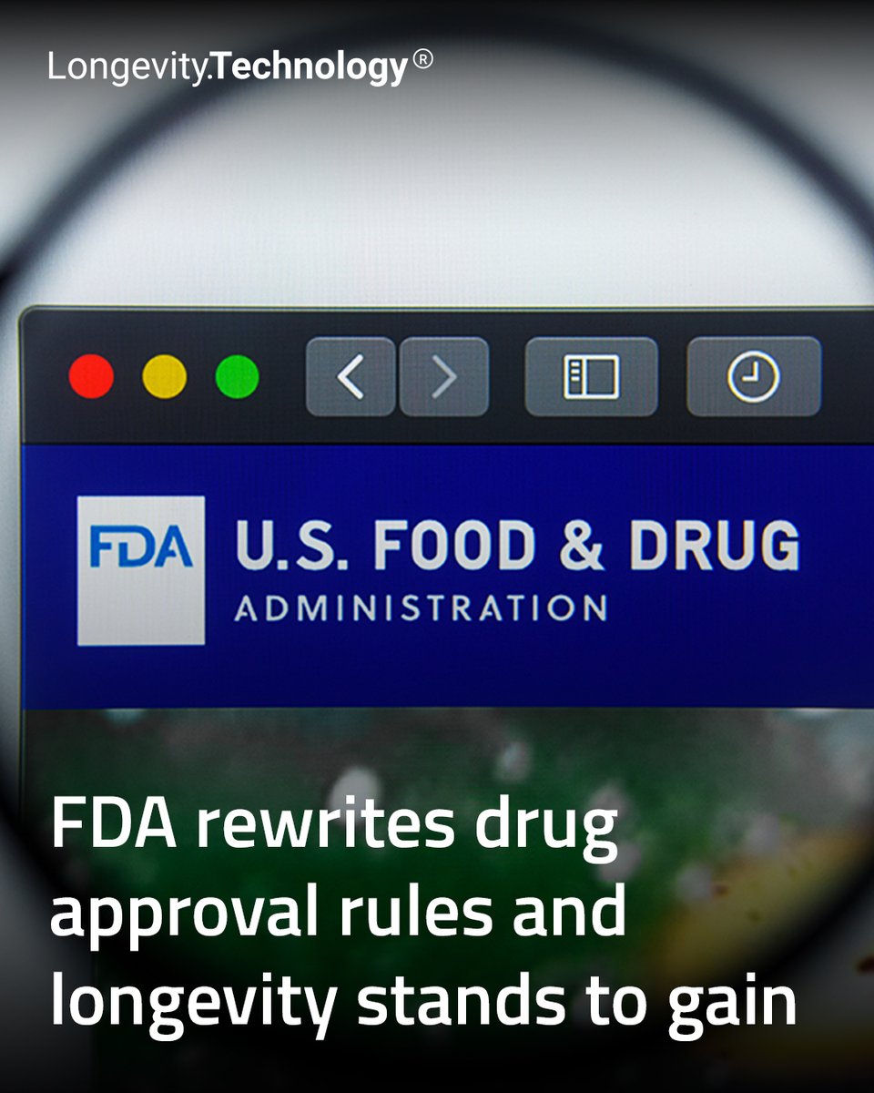 LongevityTech's tweet image. Policy shift favors one pivotal trial, aiming to cut costs, speed access and reshape how therapies for aging reach patients.

longevity.technology/news/fda-rewri…

#longevity #FDA #DrugApproval #RegulatoryReform #BiotechPolicy #ClinicalDevelopment #AgingTherapeutics #HealthEconomics