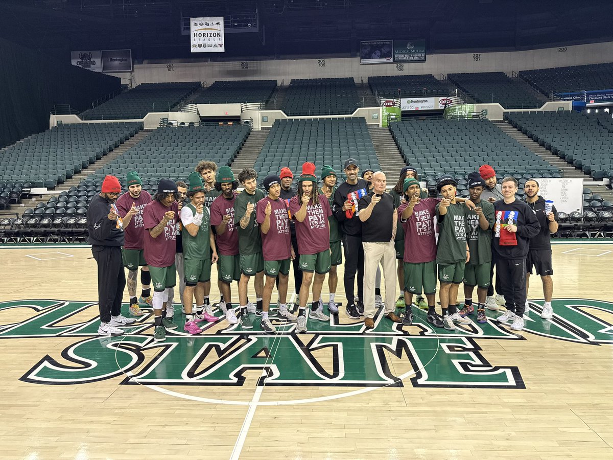 Cleveland State Men’s Basketball 🏀 tweet media