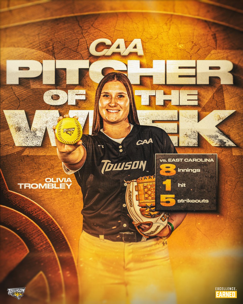 Towson Softball tweet media