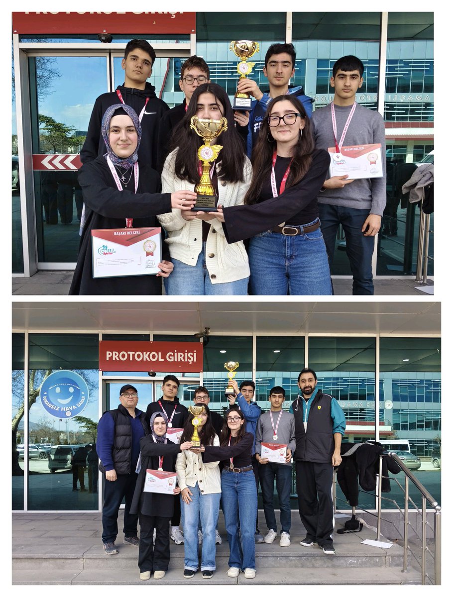 🏆Okulumuz kız ve erkek takımlarımız bugün çifte kupa alarak her iki kategoride de Malatya il ikincisi oldu. Azim, emek ve takım ruhuyla bizlere büyük bir gurur yaşattılar.
Emeği geçen öğretmenlerimizi ve öğrencilerimizi yürekten tebrik ediyor, başarılarının devamını diliyoruz.