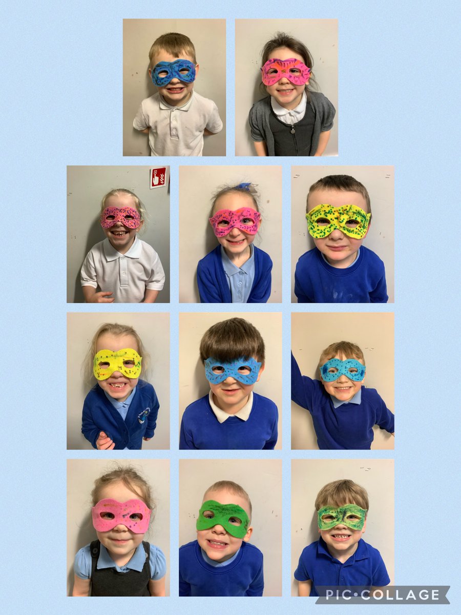 StPaulsRCWirral's tweet image. Our Foundation children designed and made their own Superhero masks. They are all Superhappy Superheroes! #workingasone