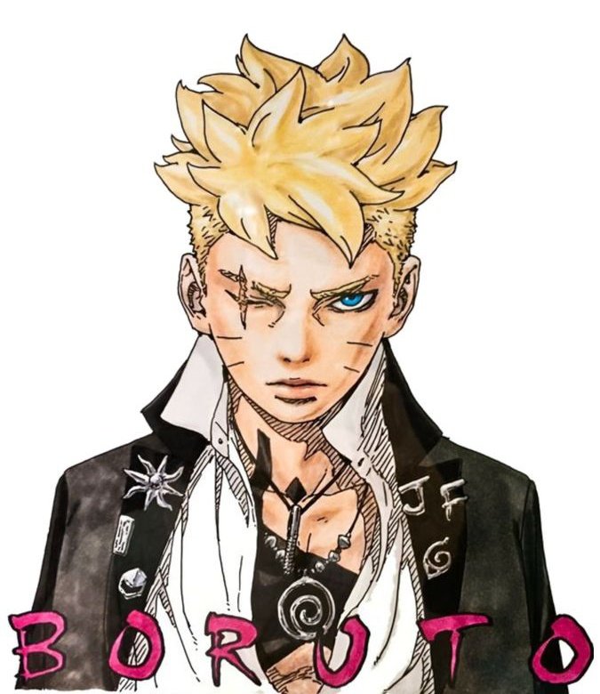 "Boruto looks like sasuke" no he doesn't and Sasuke didn't invent capes ffs