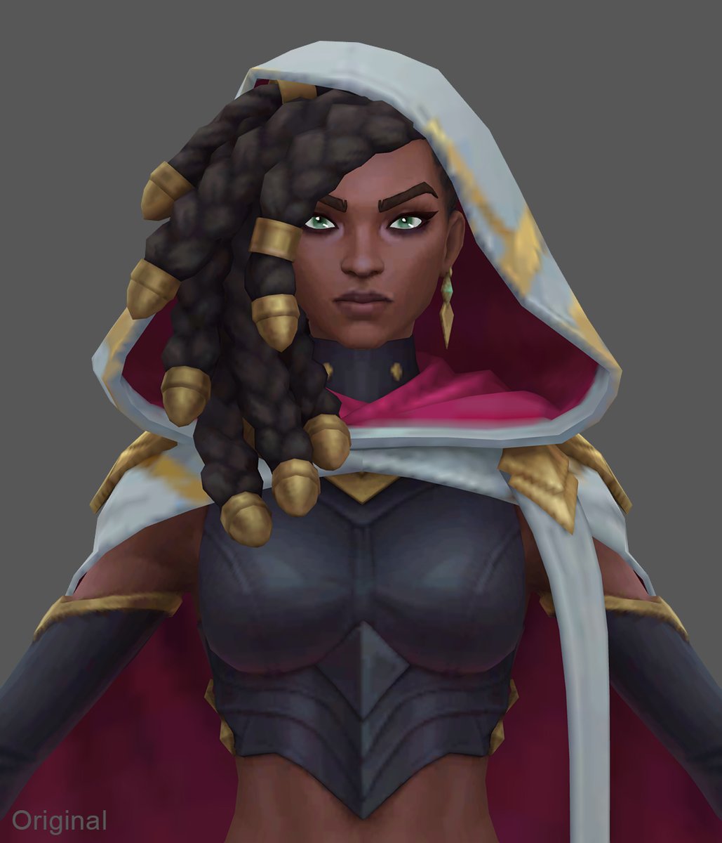 I thought I'd try my hand at another TFT Senna Unbound edit... Still figuring out how to get her features right.