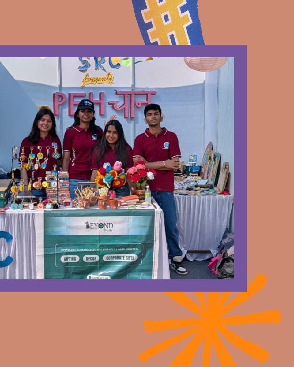 SRC_XIMU's tweet photo. Day 1 of Pehchaan wrapped up with smiles, support and so much heart. 🌼💛

Grateful for everyone who came and shopped. Your support is making a real difference.

Let’s keep the impact going! ✨

#Pehchaan #Gratitude #SupportSHGs #ShopForACause 

#XIMUNIVERSITY
#SRC(NewCampus) https://t.co/iexSir5CJS
