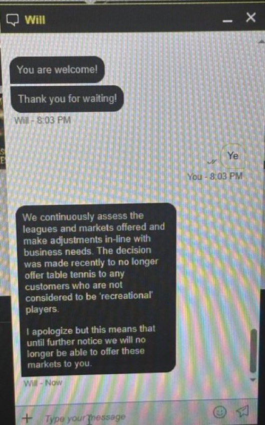 Table Tennis God tweet media