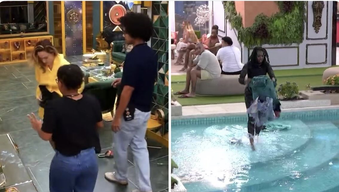 Engraçado como uma foi detonada em rede nacional e a outra ganhou trilha sonora e edição de coitadinha… curioso, né? 🎭 
#BBB26