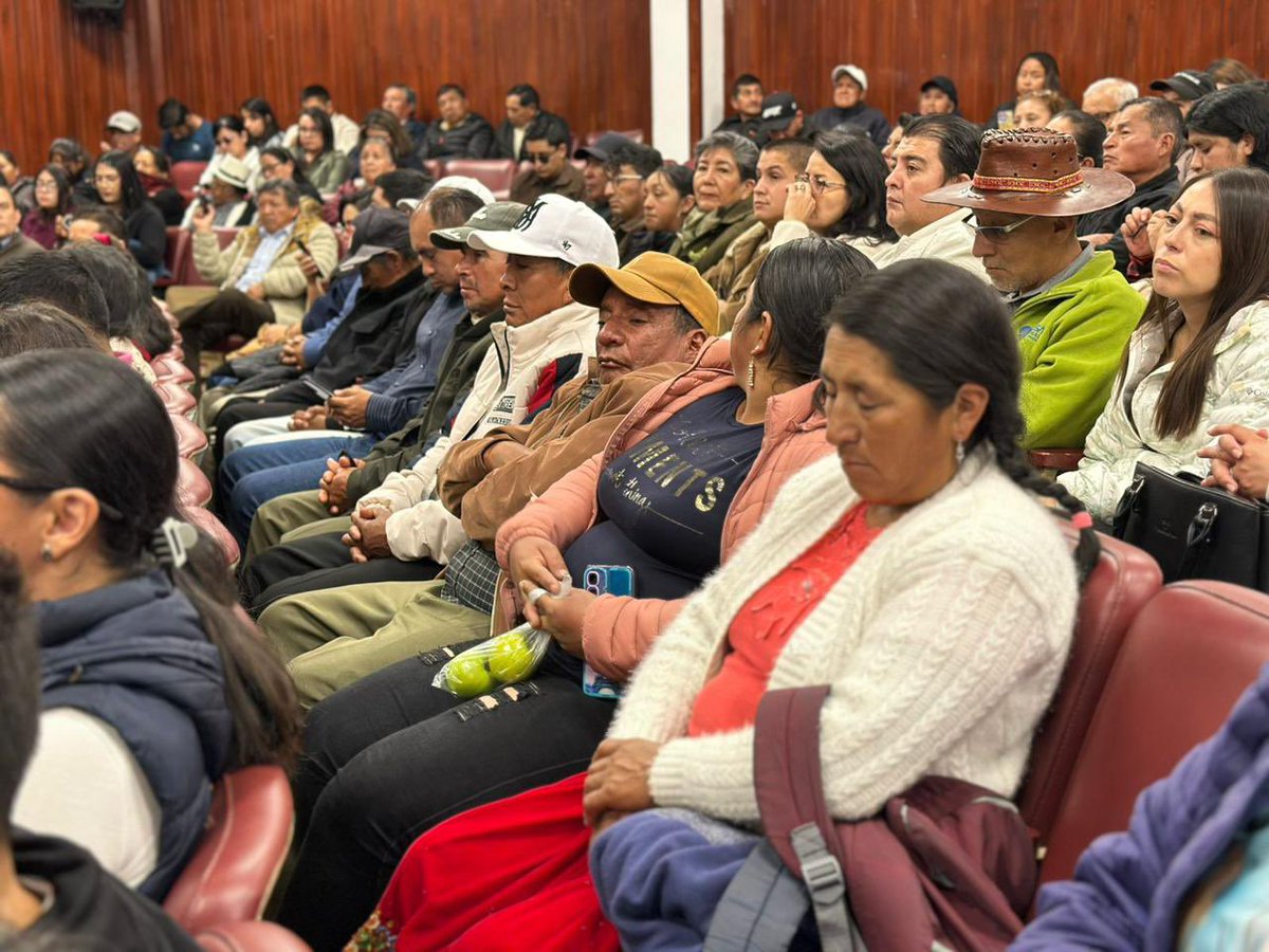 ‼️ El Azuay se defiende: el agua, los páramos y la vida no se negocian ‼️

Participamos en la Asamblea por el Agua y los Páramos para escuchar las demandas de las organizaciones, comunidades y ciudadanía del Azuay en defensa del agua, los páramos y los derechos de la naturaleza.