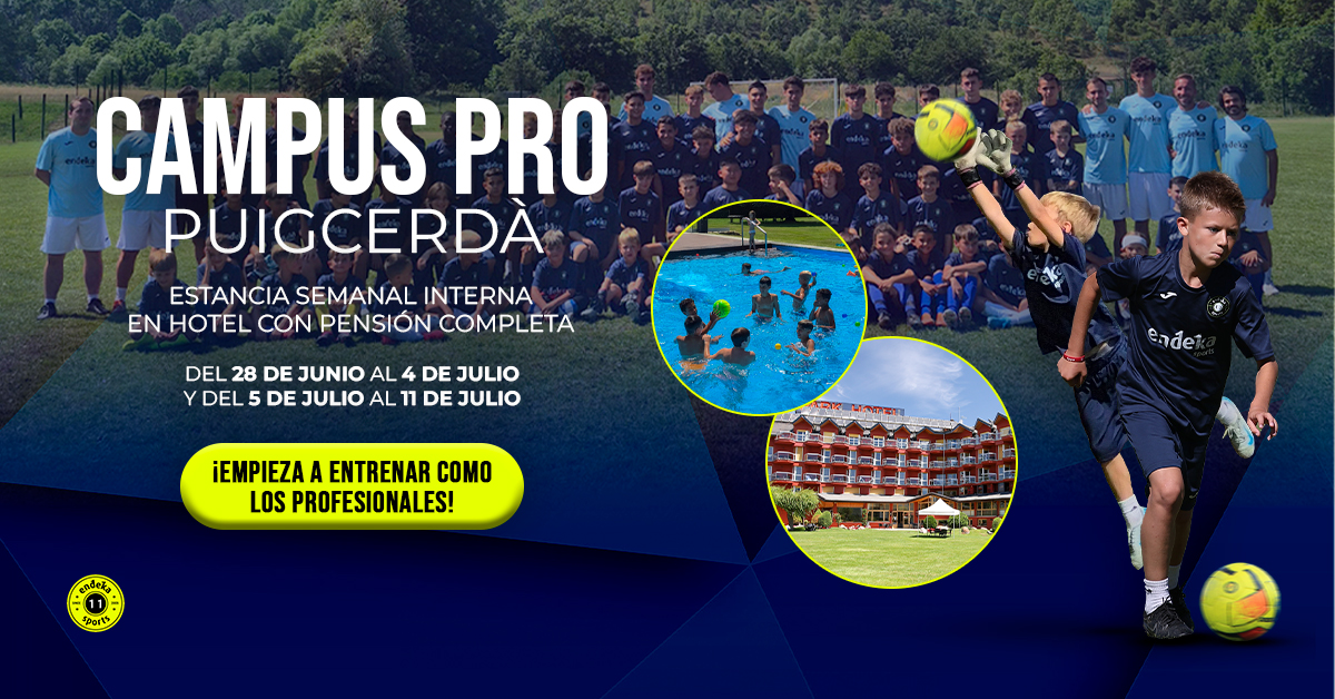 Vive el fútbol como un profesional en nuestro 𝐂𝐀𝐌𝐏𝐔𝐒 𝐃𝐄 𝐕𝐄𝐑𝐀𝐍𝐎 🌞

⚽️ Barcelona, fútbol, amigos... ¿Qué más quieres? 

😎Lo tenemos todo mira 👉 l1nq.com/campus-verano-…

#Barcelona #Futbol