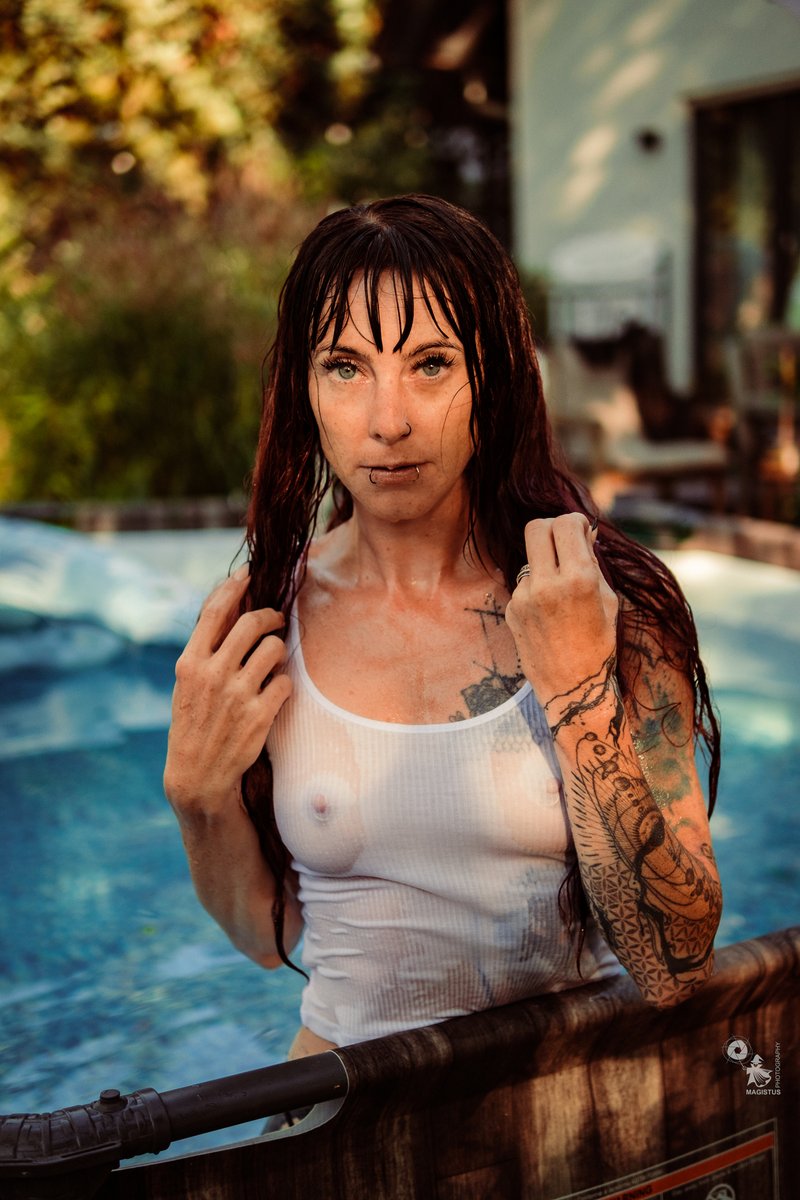 WET SHIRT by magistus.photography from a wonderful summer shoot in the pool 07/2024