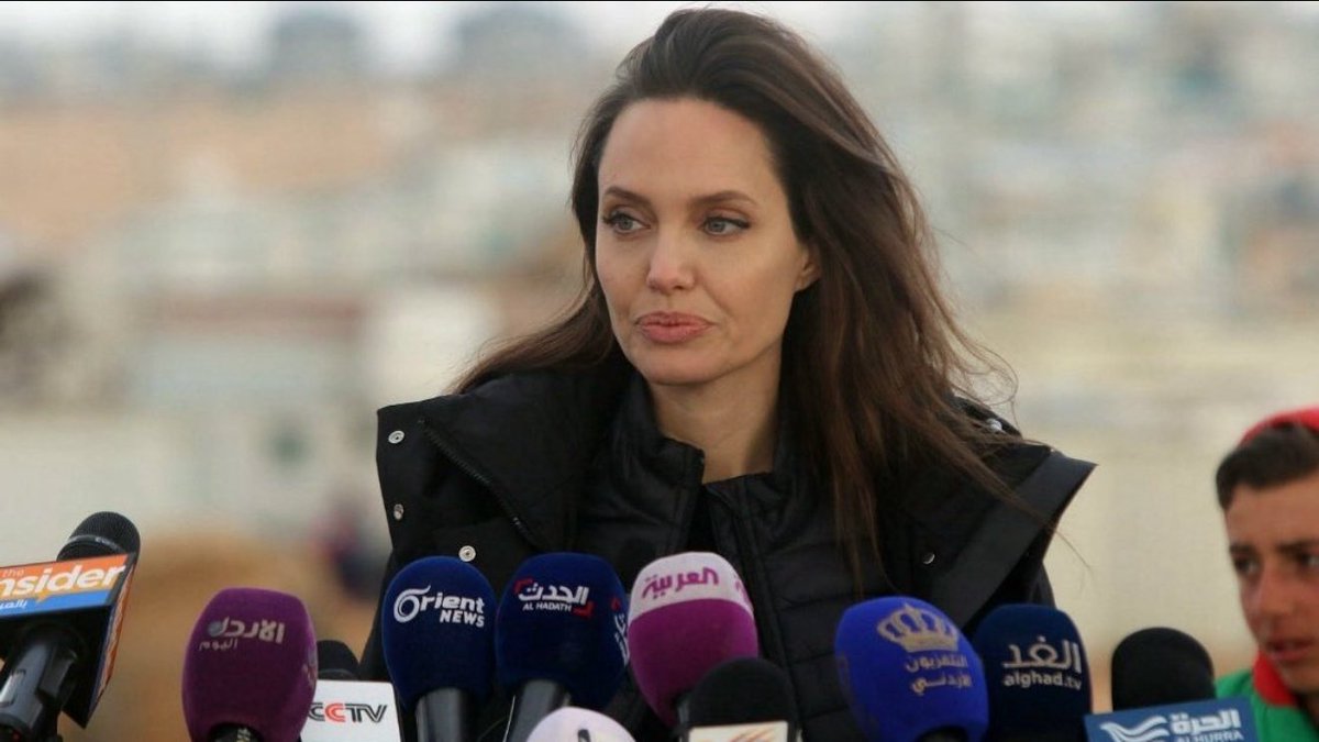 ANGELINA JOLIE ACCUSES WORLD LEADER OF COMPLICITY 

"No lie and no silence can hide their responsibility for this massacre."