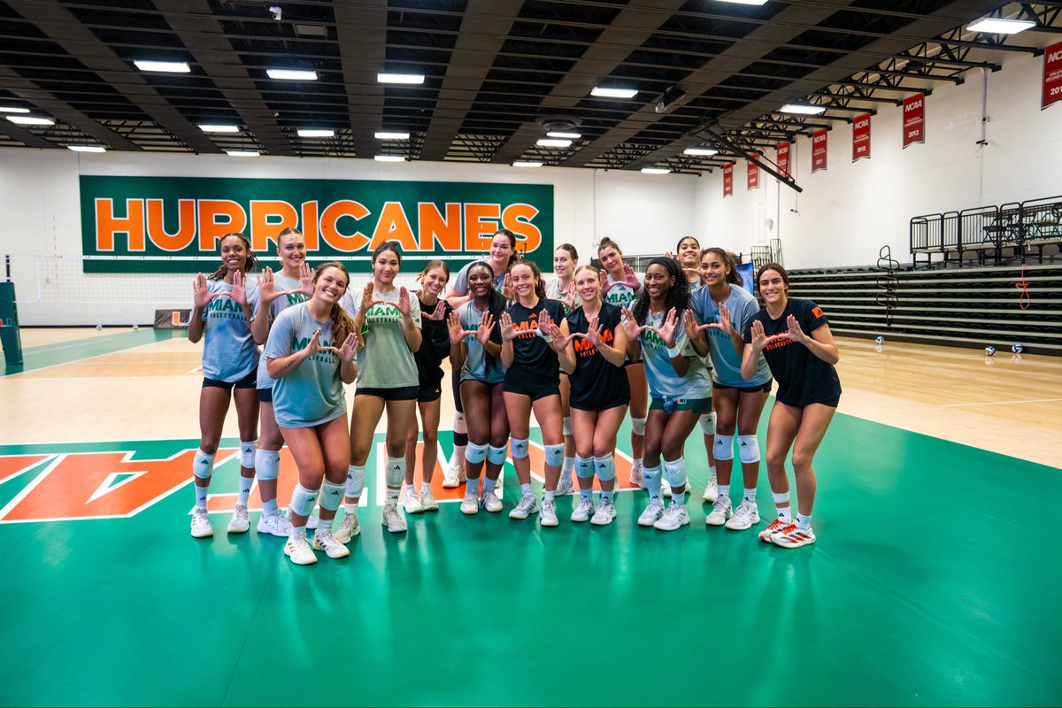 Miami Hurricanes Volleyball tweet media