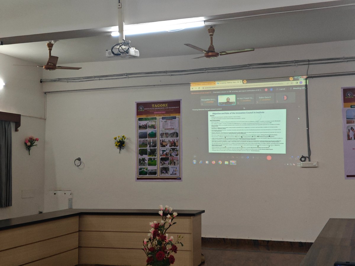 IetTagore's tweet photo. Orientation Session on IIC 8.0 Calendar &amp; R&amp;D Cell Activities (AY 2025–26) https://t.co/N8i8wW2VLX