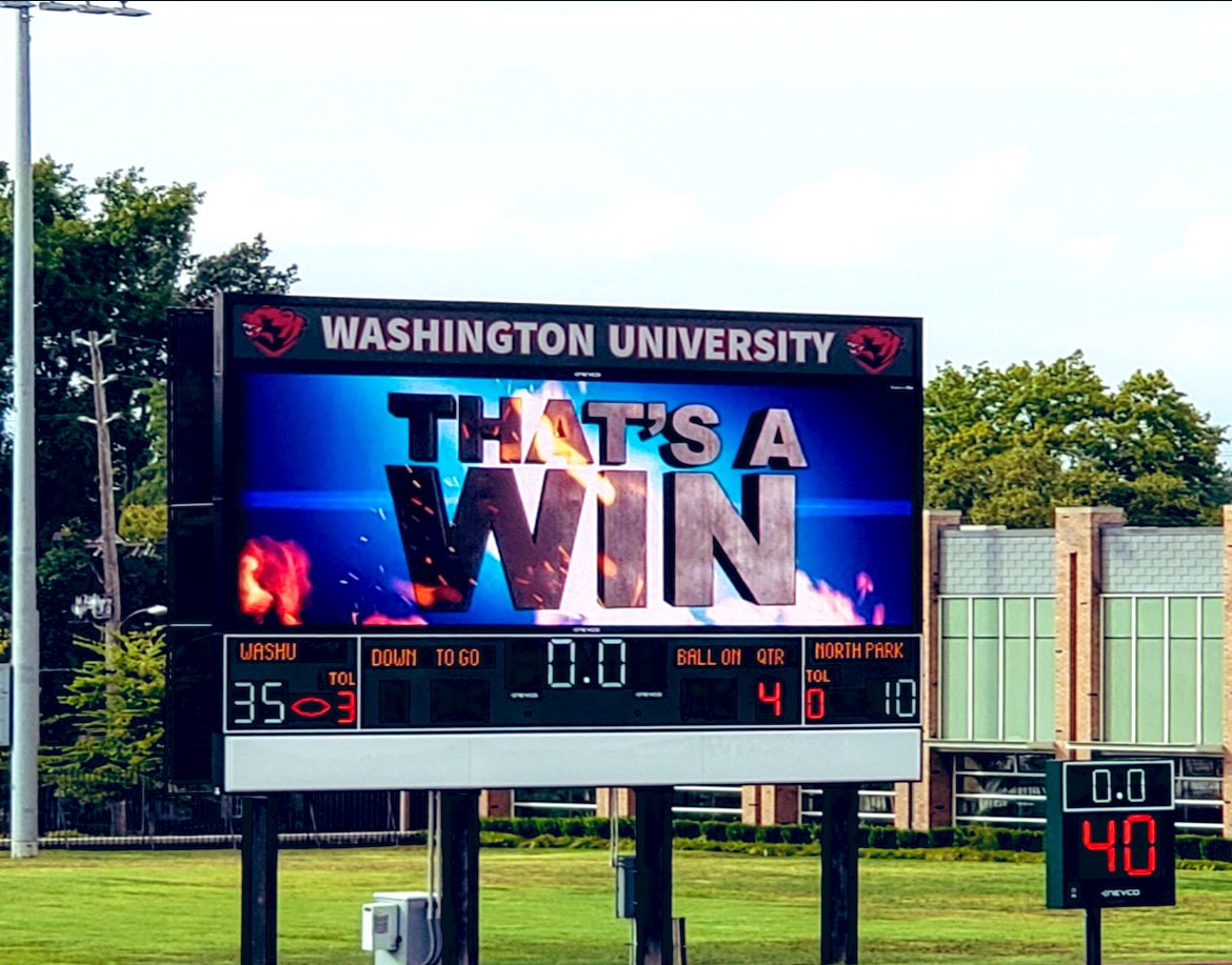 WashU Football tweet media