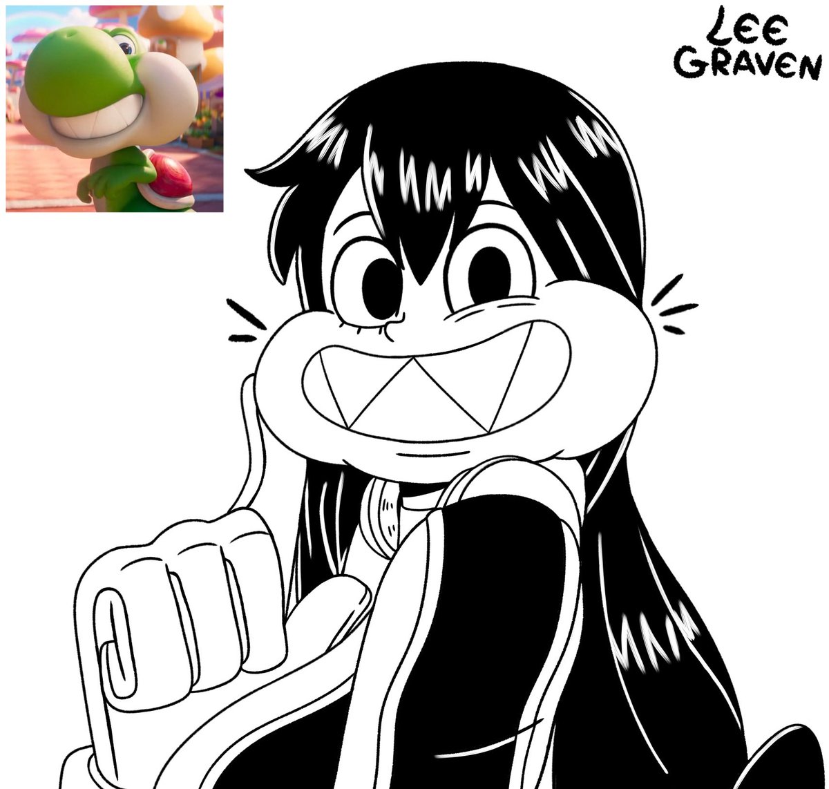 LeeGraven01's tweet photo. Chomp 
#tsuyuasui #froppy https://t.co/UHV0V178S7