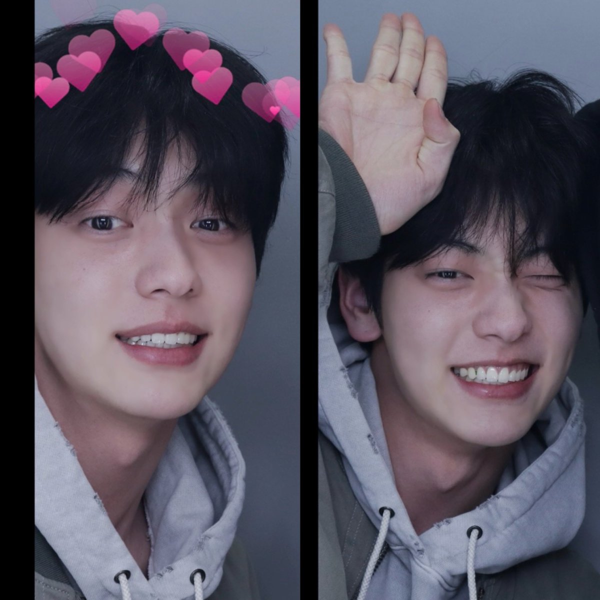 울 수빈 술 마셔서 빨간 거 볼 사람
눈도 살짝 풀려있음 엄청 신나보여 아 귀여워