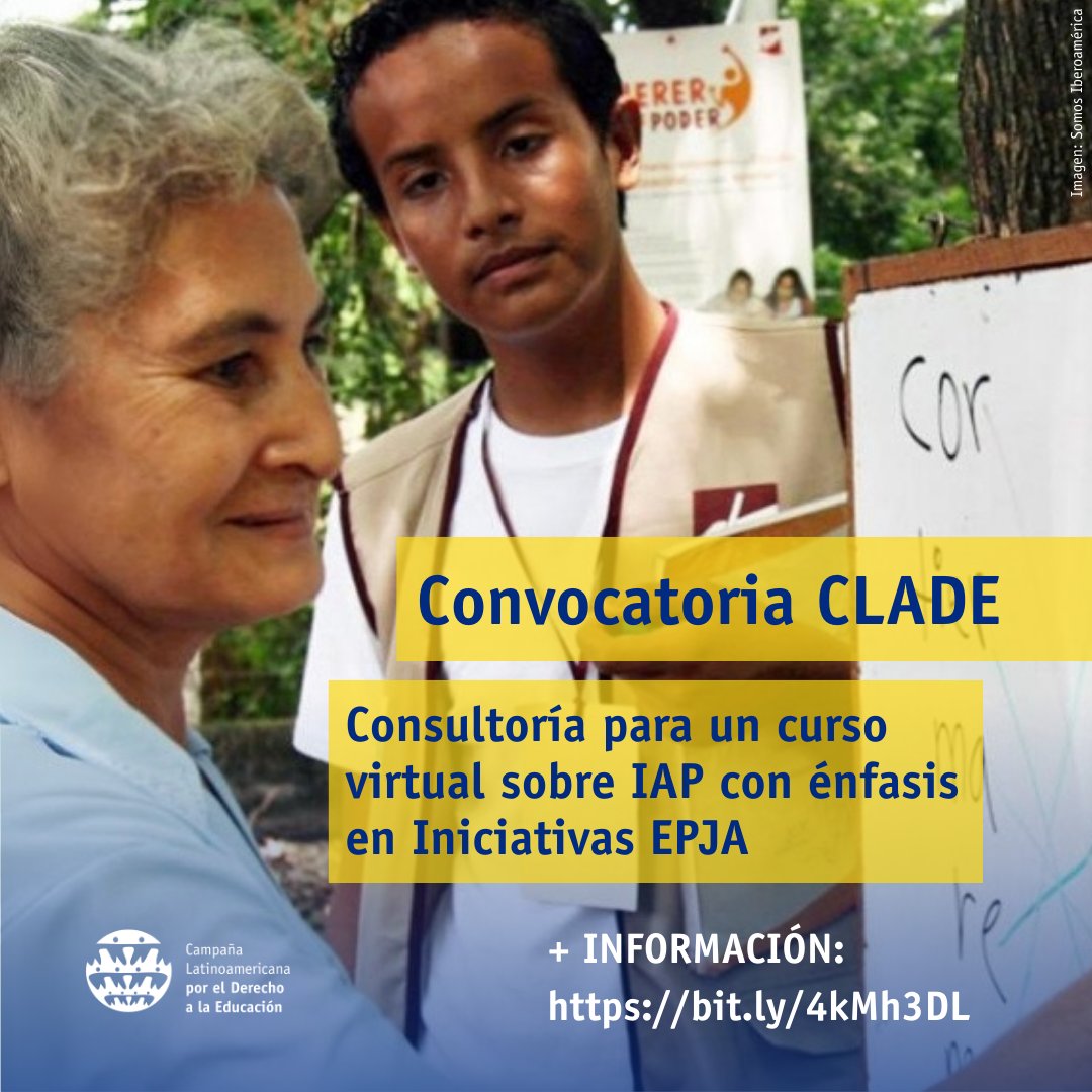 redclade's tweet photo. 📢 Convocatoria abierta #CLADE

🗓️ Plazo de postulación: hasta el 26 de febrero de 2026

ℹ Más información: https://t.co/17fcJKcgx8 https://t.co/eTZMb57pyj
