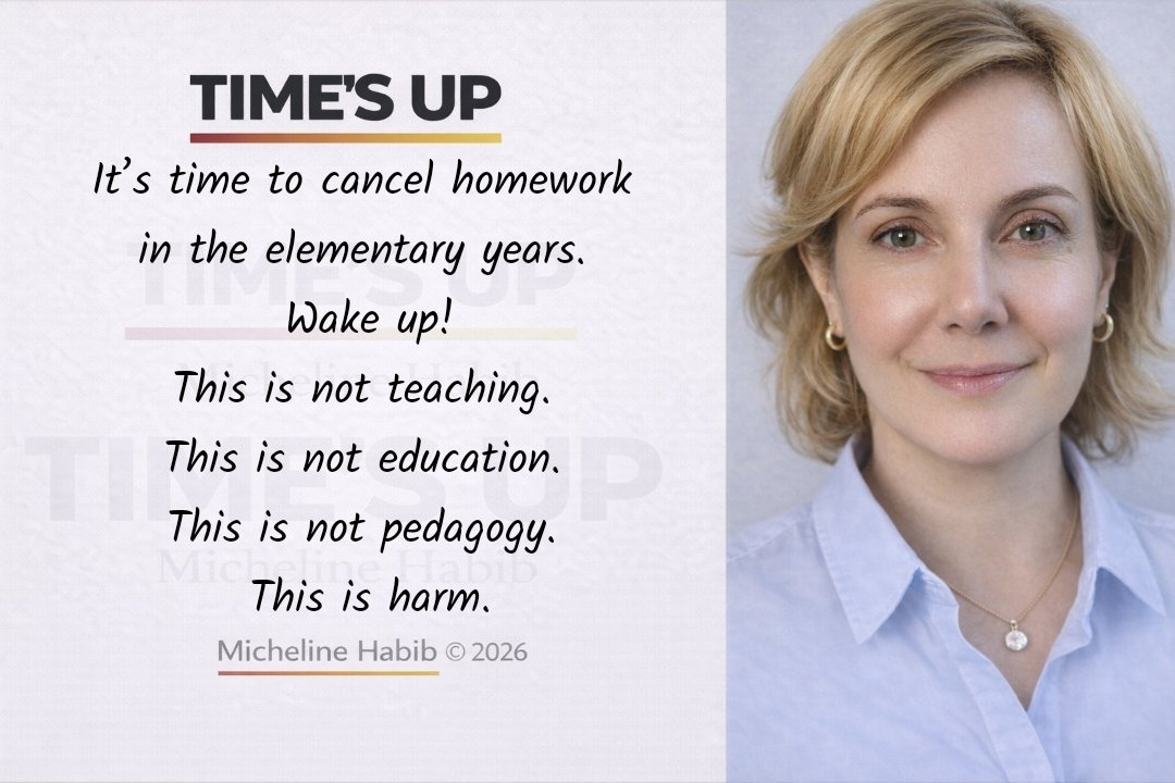 Childhood is not homework!

#timesuplebanon #nohomework #educationmatters #protectchildhood #michelinehabib