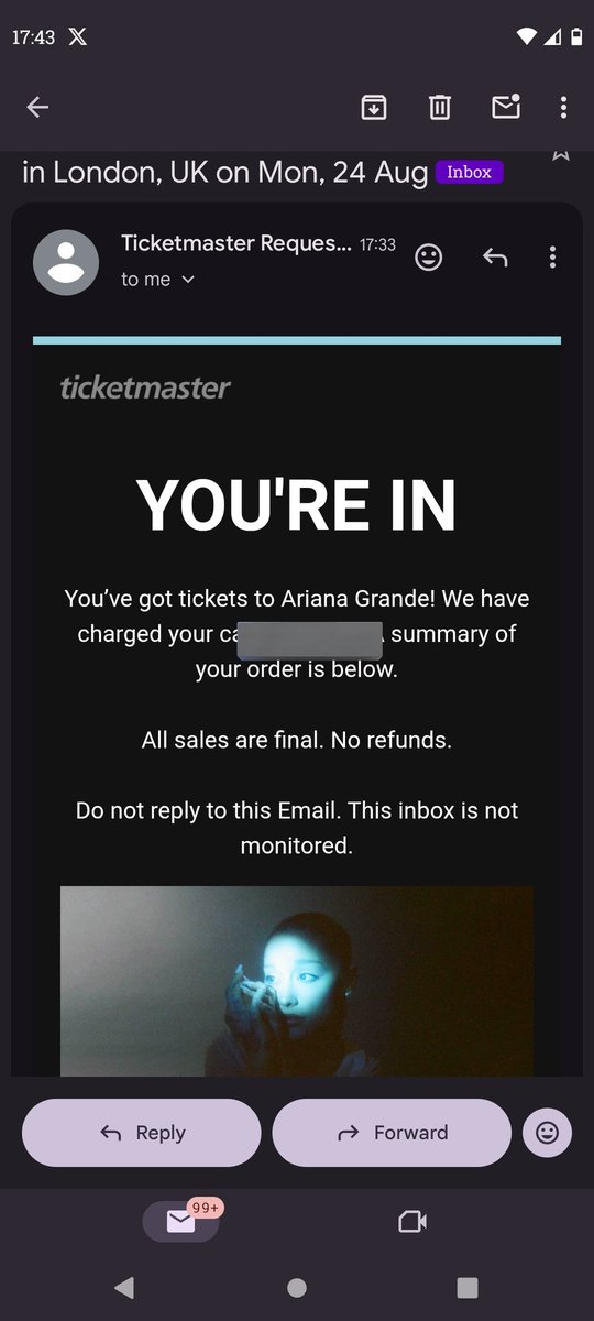 ✰𝓔𝓭𝓮𝓷✰🌻🪥🥝ⁿᵒⁿᵍ ᵏⁱʷⁱIM SEEING ARIANA GRANDE tweet media