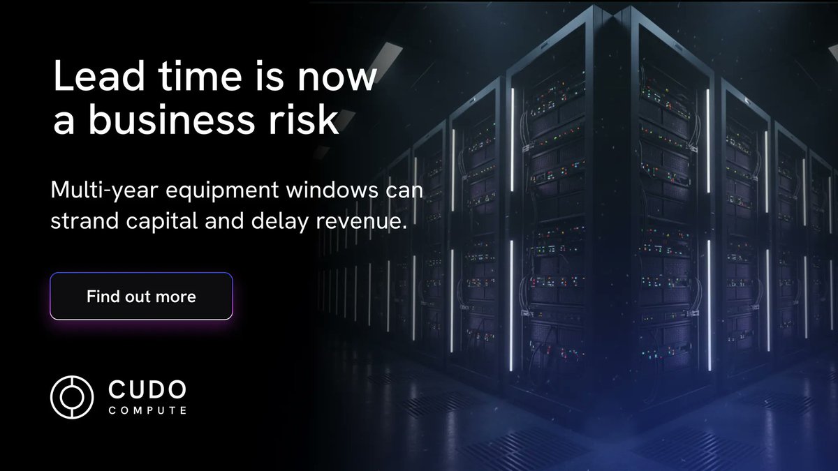 CUDO Compute tweet media