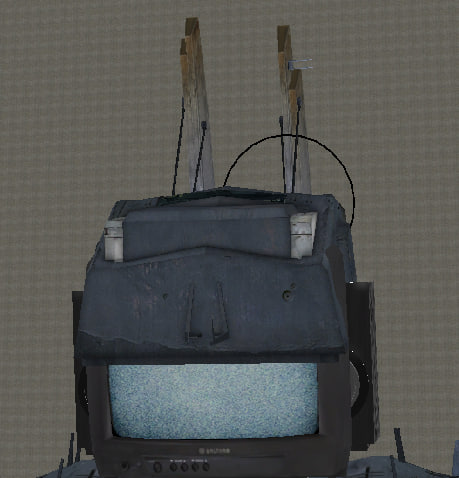 large tv bunny