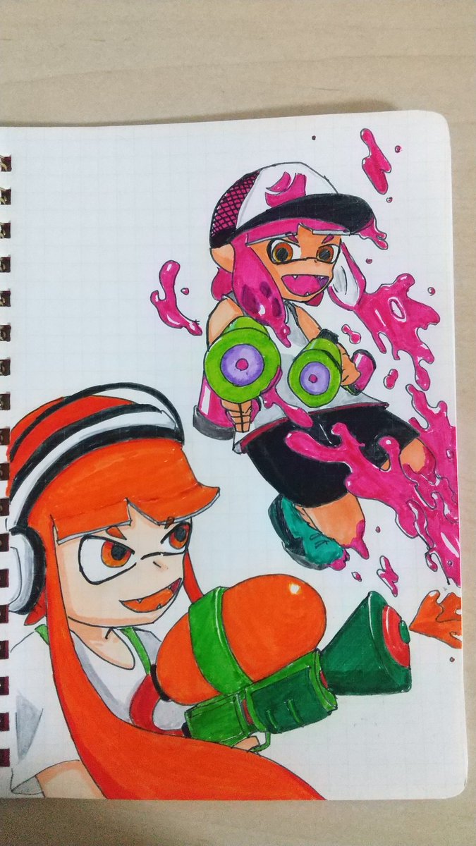 daikonmoroshi's tweet photo. 左2020
右2025~2026

動いてるものを描きたいっていうところは変わらないのかもしれない https://t.co/U7L2yqIg00