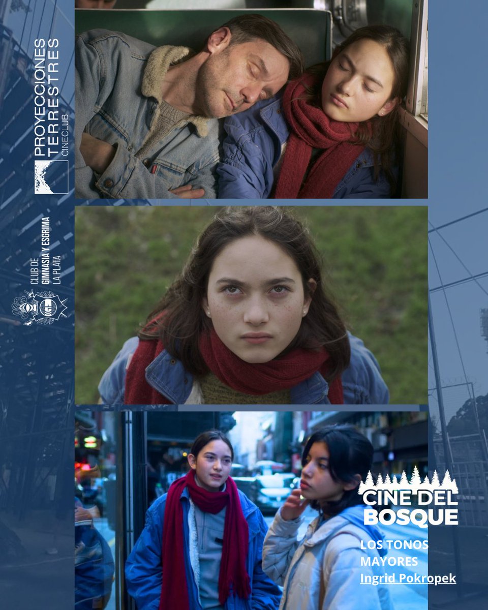 HAY MÁS CINE DEL BOSQUE! 🌙🎥
Vení al Bosque para compartir una nueva jornada!

🎬Peli: LOS TONOS MAYORES
⌚️Puertas: 20 hs / Peli: 21:30 hs 
🌳 Bosque 
🏷️QR gratis: cinedelbosque.eventbrite.com.ar y traé un alimento no perecedero

Date una vuelta por el Museo del Club! 
<a href="/gimnasiaoficial/">Club de Gimnasia y Esgrima La Plata</a>