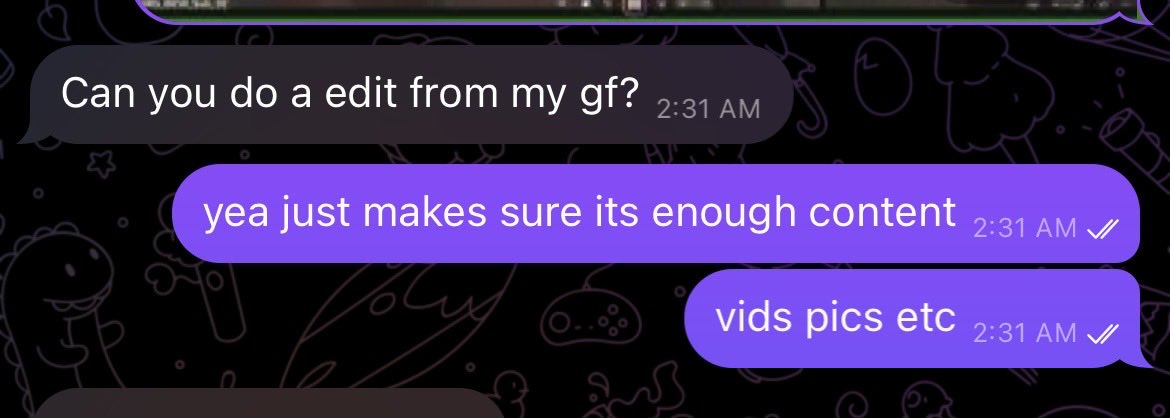 irlnuttyedits's tweet photo. Editing irls dm!! https://t.co/LvYHsCOQ27
