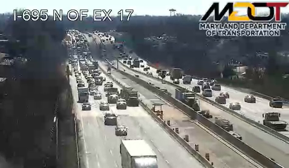 ALERT - Baltimore Co.: Emergency road work (bridge deck puncture