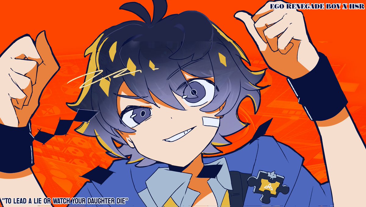 Ego Renegade Boy and Stephen Lloyd :DD
#HonkaiStarRail #stephenlloyd