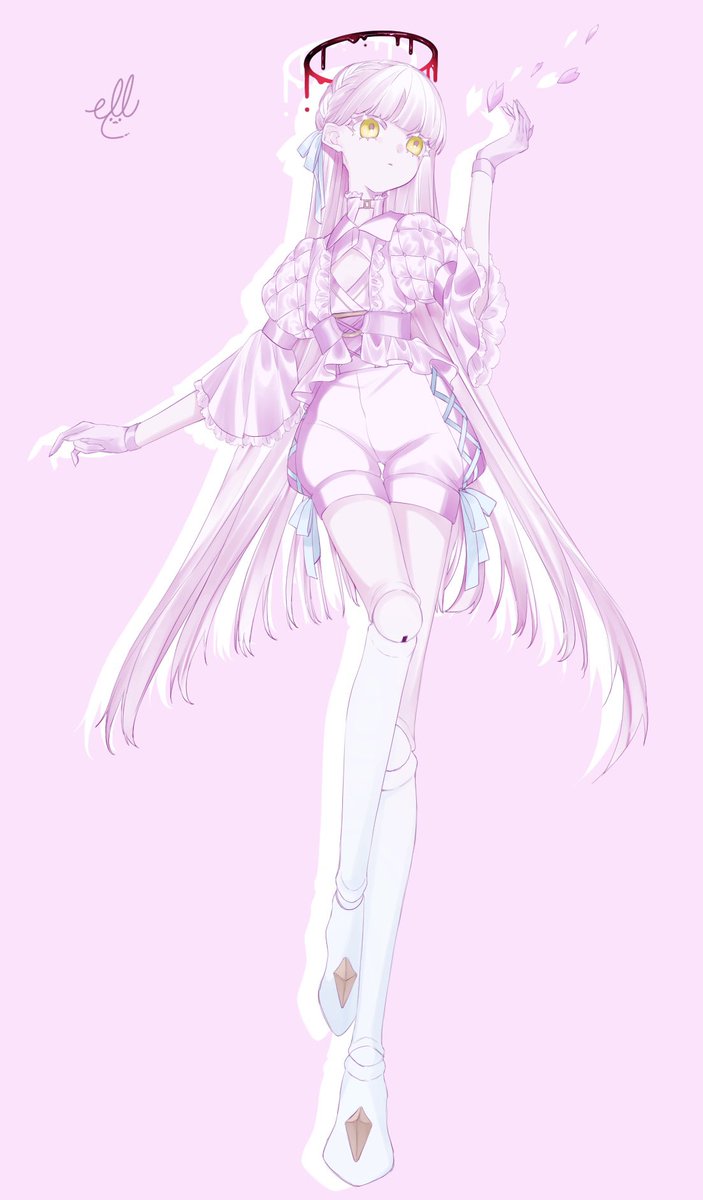 Post by ell⚪️ご依頼受付中 on X: #oc 春🌷