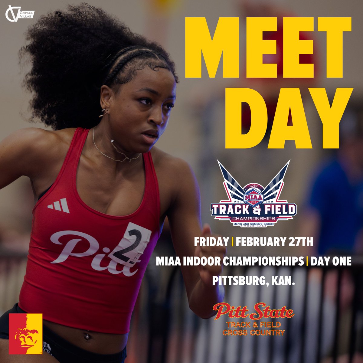 Pitt State Athletics 🦍 tweet media