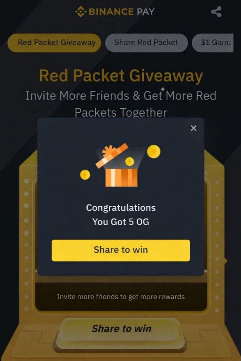 😬 0.056$-10$ OG Binance 
app.binance.com/uni-qr/BKqJ4U5…
Link 🔗 
app.binance.com/uni-qr/WwCUJai…
প্রথমে ফ্রিতে একটা Box পাবেন যা থেকে 0.05$ - 1$ পাবেন তারপর নিচে এই Task থাকলে 0.50$ - 3$ USDC
<a href="/All/">ALL Accor</a> #Free #binance   
<a href="/Everyone/">Everyone</a> #redpocket #newcodetoday #binancenewcode