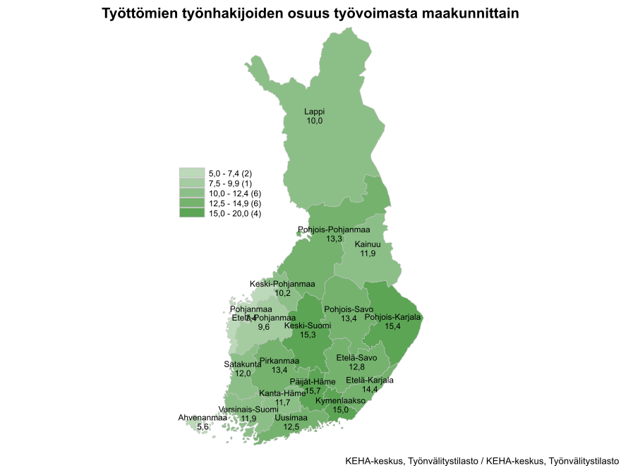Tammikuussa 346.000 työtöntä työnhakijaa. Neljässä maakunnassa yli 15 %.

Se on työpaikka ja työnantajapula mikä maata vaivaa. 

Siitä suunnasta kun lähdetään ratkomaan, voi jotain syntyäkin. Muuten ollaan ajopuuna.

#työ #kasvu