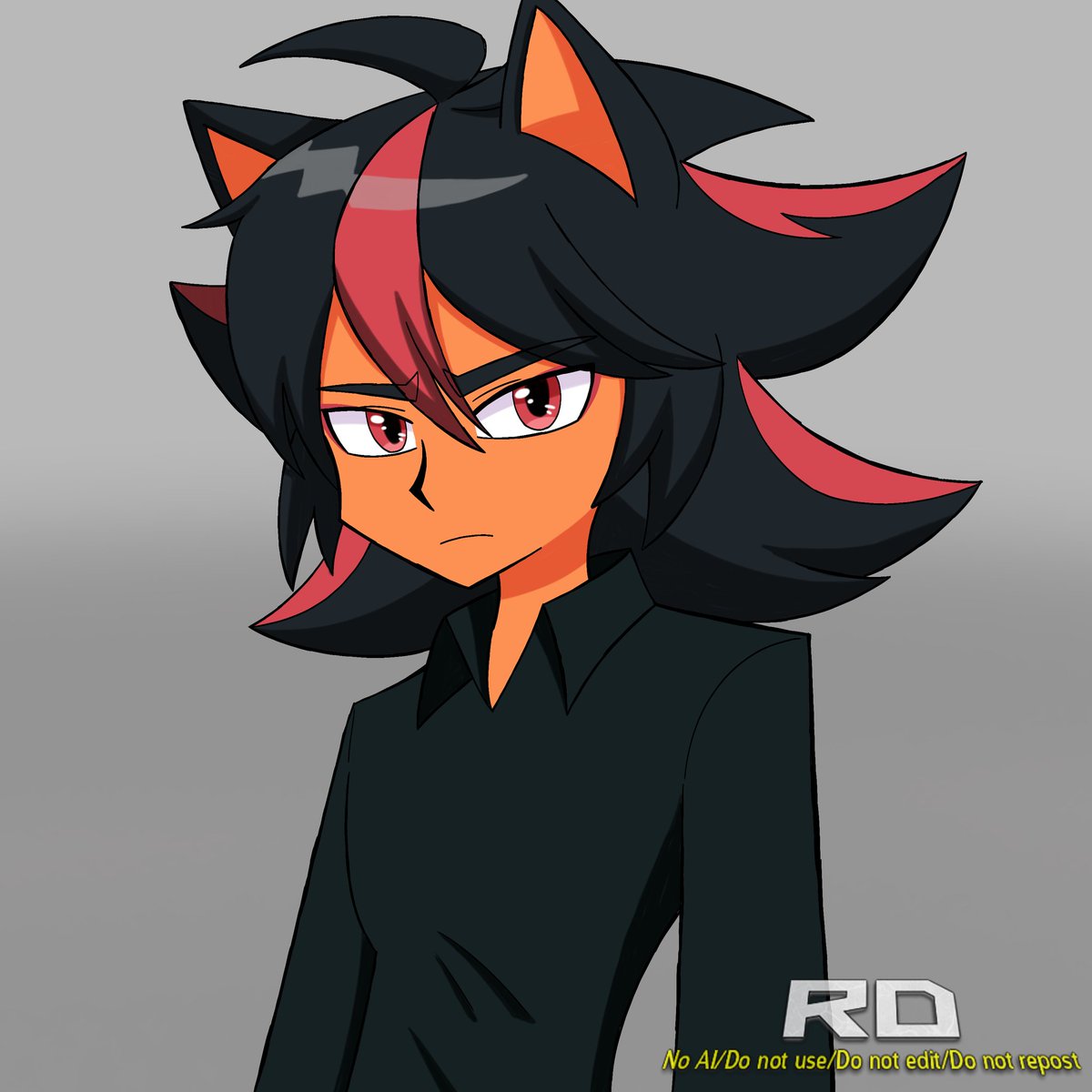 Human Shadow #fanart #ShadowTheHedgehog