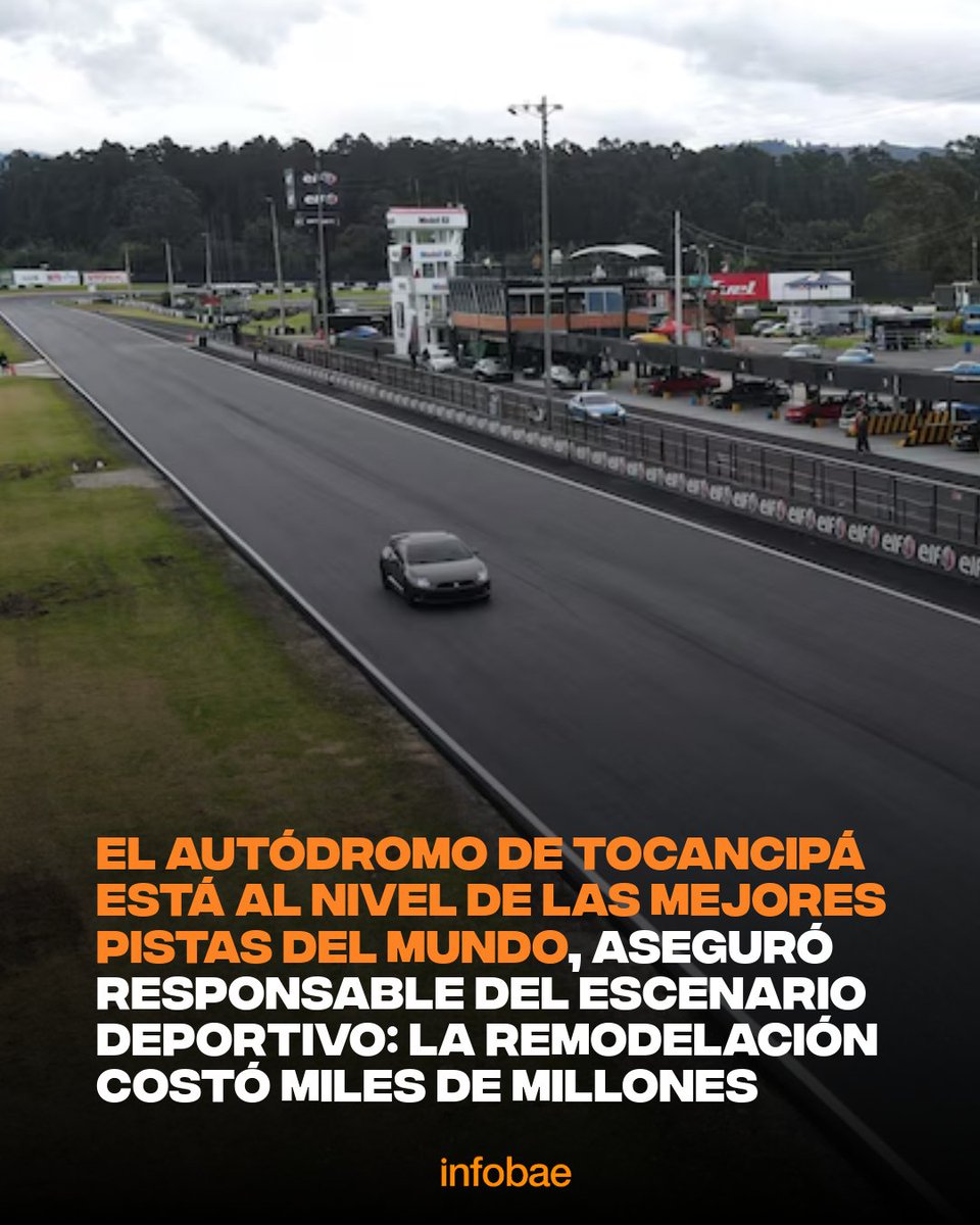 🟠#EnInfobae | Hablamos con Juan Carlos Sánchez, presidente de la Junta Directiva del Autódromo, que explicó cómo la renovación de la pista posiciona al país en el radar de la Federación Internacional del Automóvil (FIA) y de nuevas competencias. 

Lea la nota a continuación: