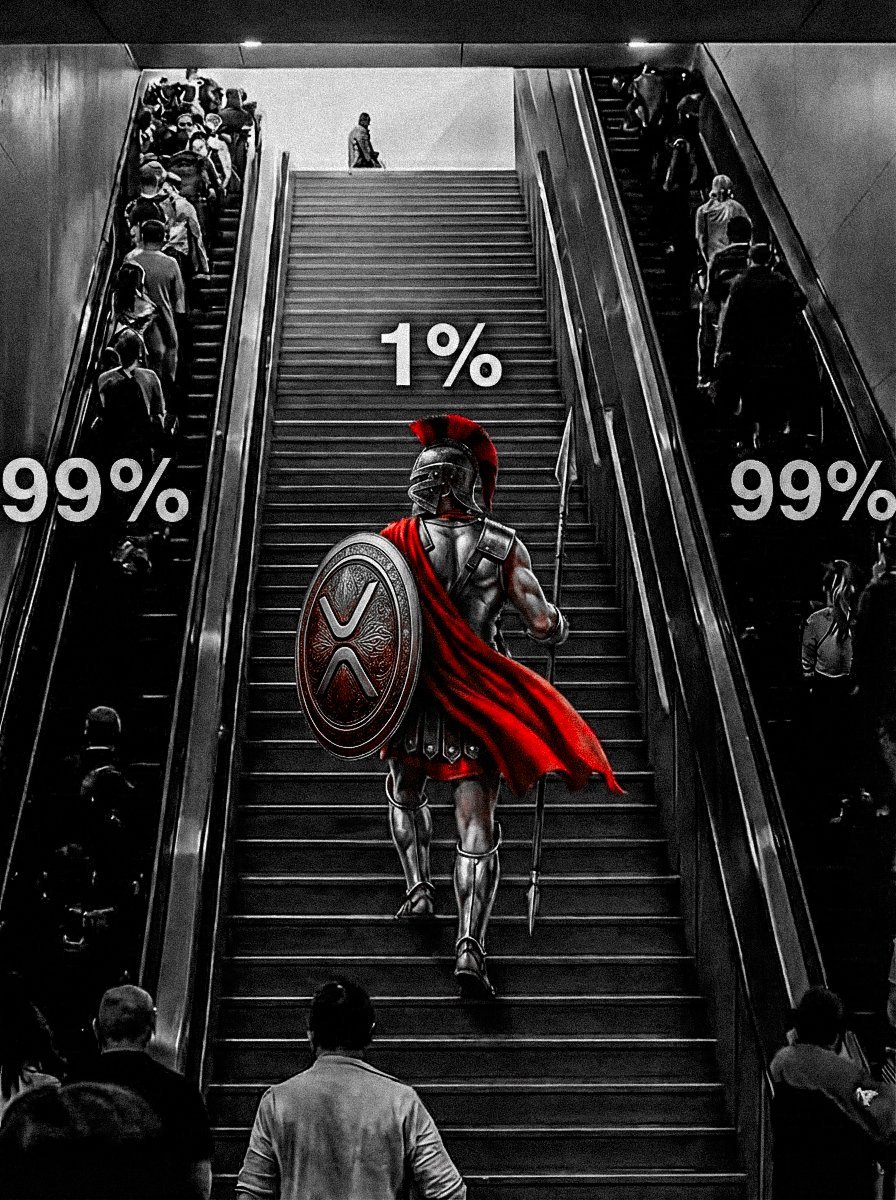 Reminder.

We are not early.

We are not lucky.  

We are right.  

On the right side of history. 

 $XRP ⚔️ $ARMY