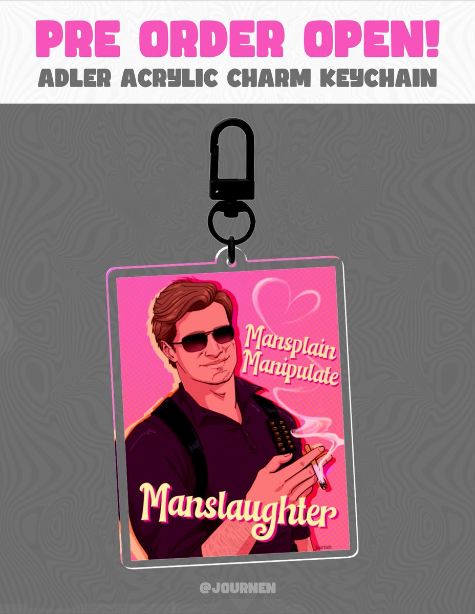 Journnen's tweet image. Heyo Black Ops friends! I've also got a pre-order up for these Adler keychains! Someone requested them specifically and I thought they could be fun to make!  🔗 to the pre order page in my bio! Hope you guys like them! Product info below! 

#Adler #BlackOpsColdWar #BlackOps6
